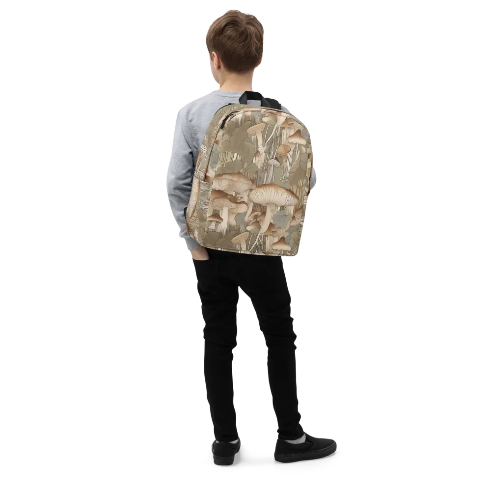 Fungal Reverie on Minimalist Backpack — Right Front