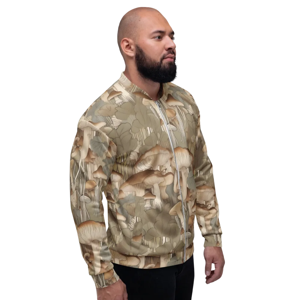 Fungal Reverie on Bomber Jacket — Right
