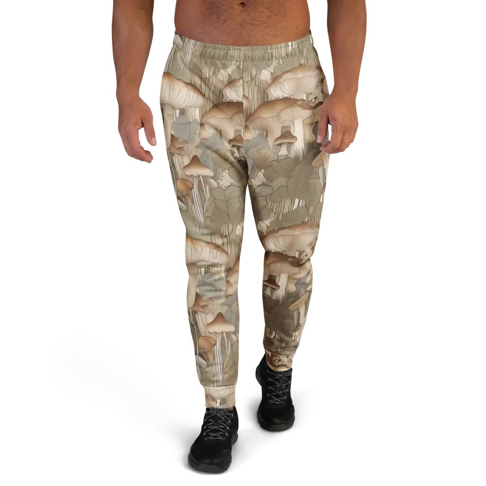 Fungal Reverie on Men's Joggers — Front