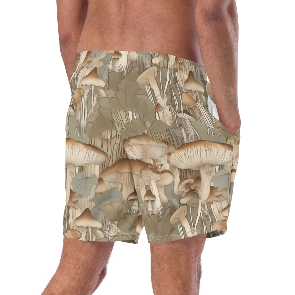 Fungal Reverie on Swim Trunks — Right Back
