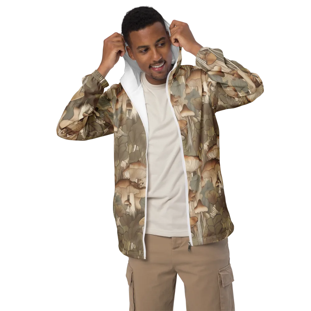 Fungal Reverie on Men's Windbreaker — Front