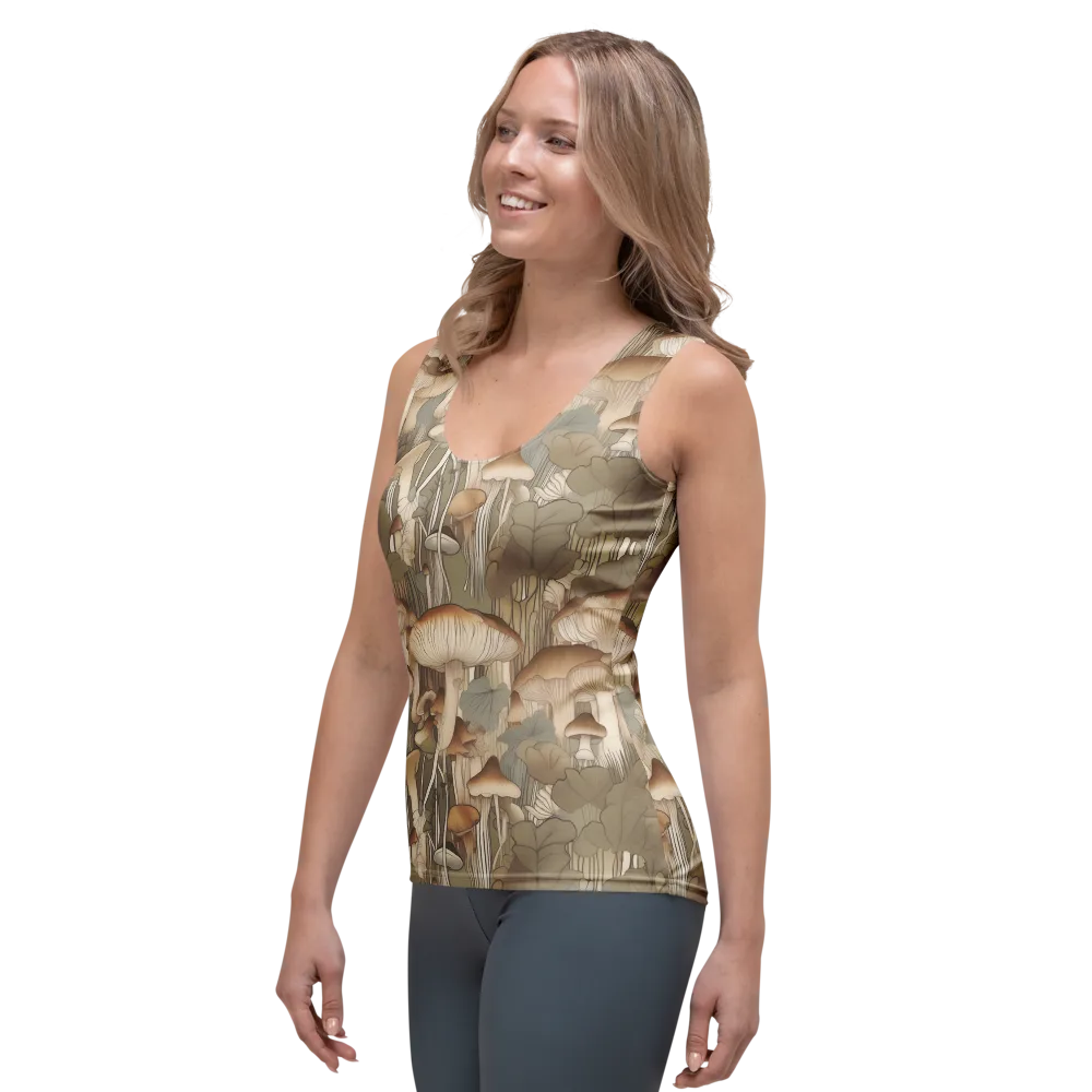 Fungal Reverie on Women's Tank Top — Left Front