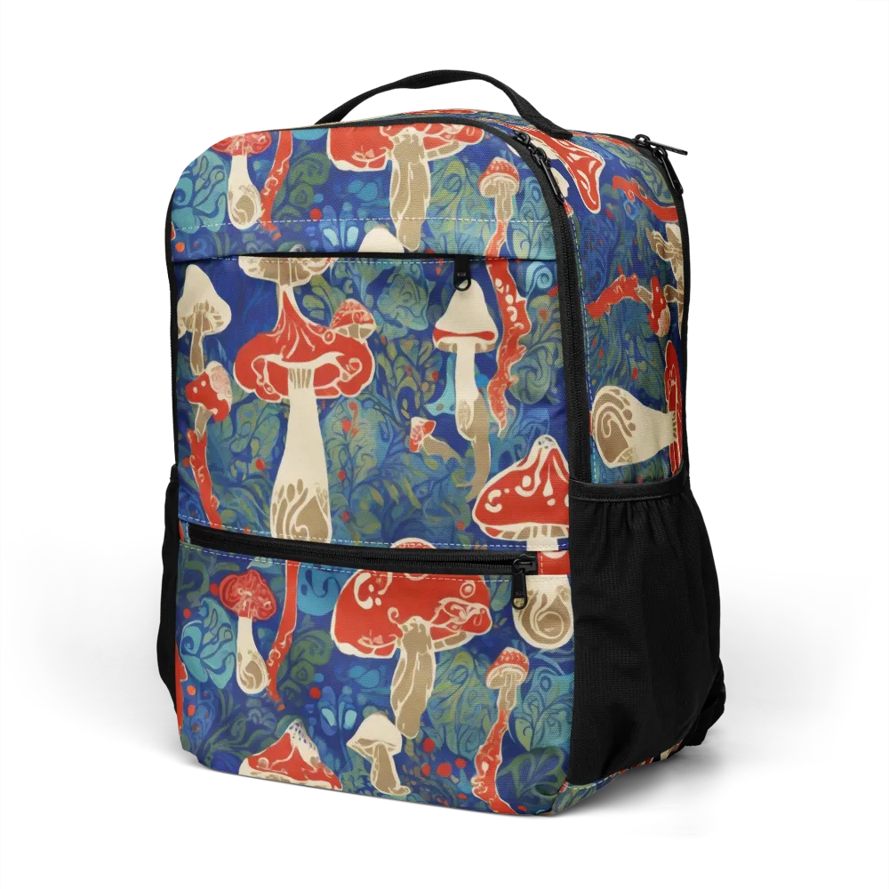 Scarlet Spore Garden on Utility Backpack — Left Front