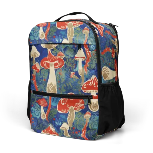 Scarlet Spore Garden on a Utility Backpack