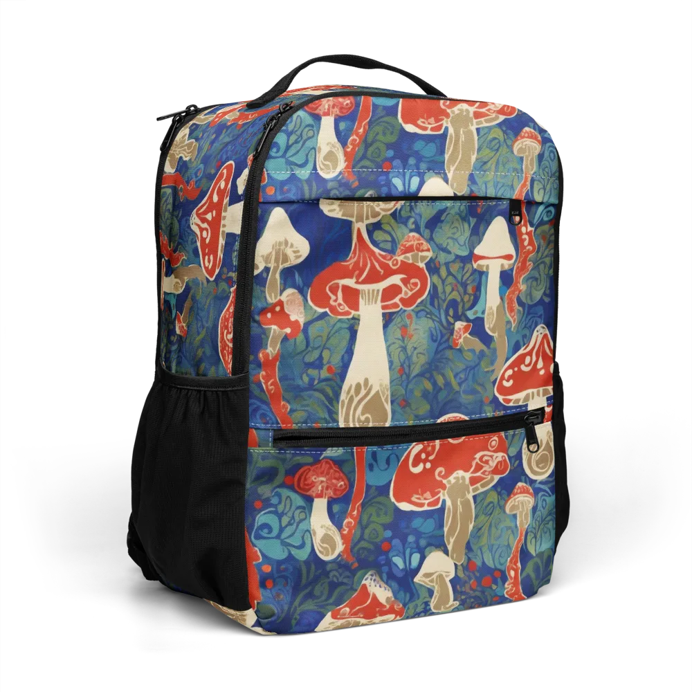 Scarlet Spore Garden on Utility Backpack — Right Front