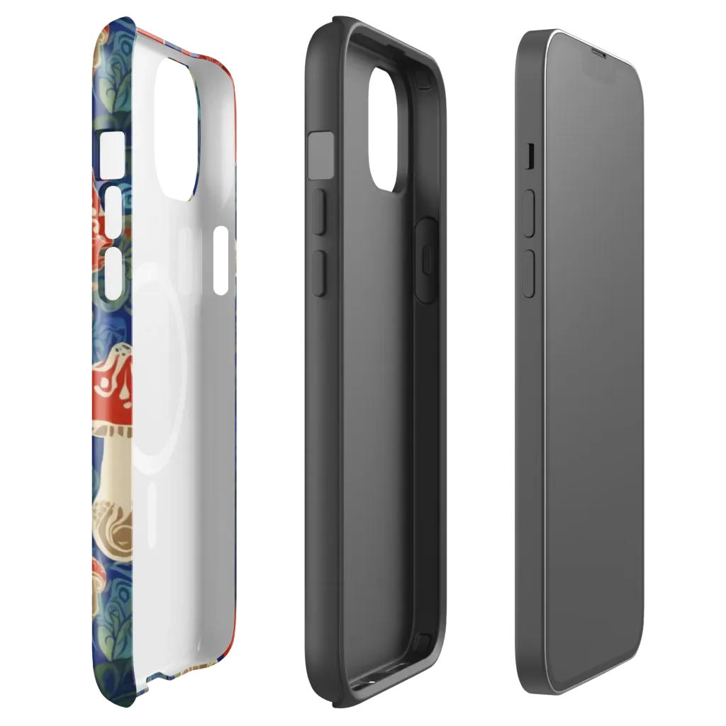 Scarlet Spore Garden on MagSafe Tough Case for iPhone® — Front
