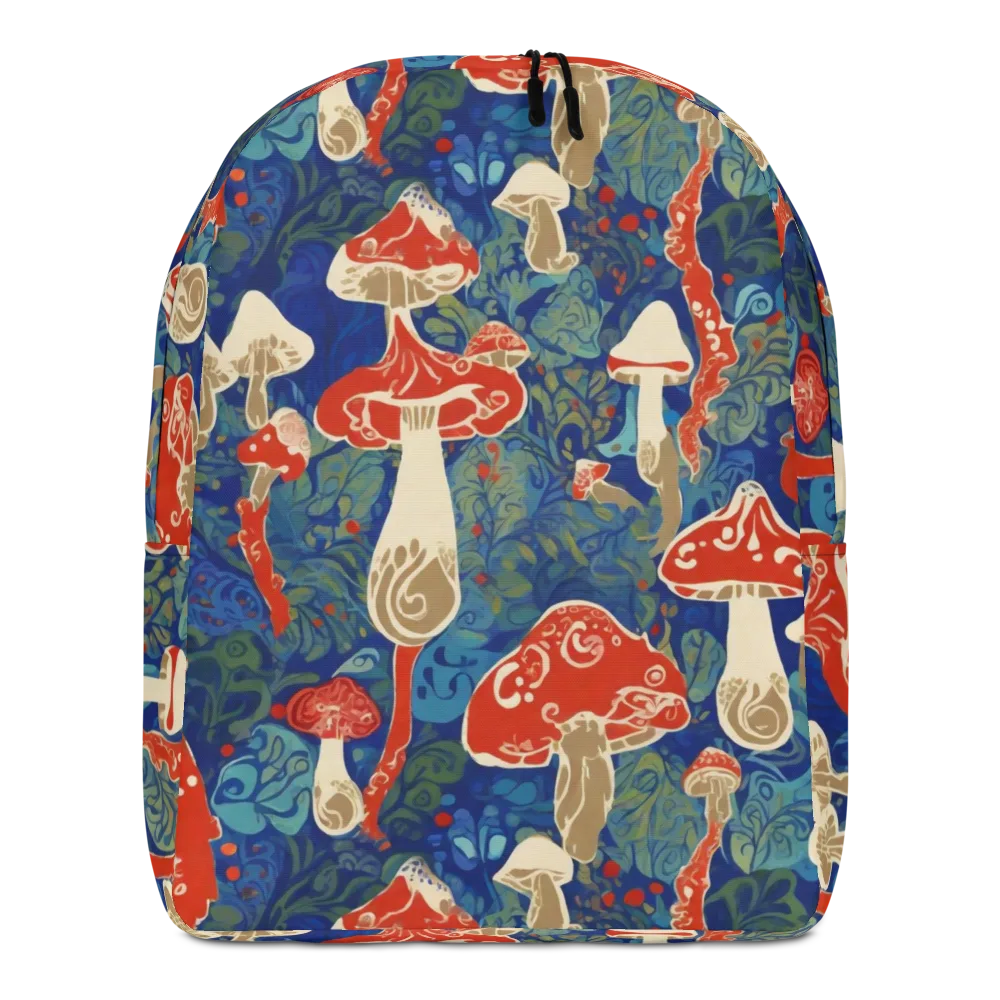 Scarlet Spore Garden on Minimalist Backpack — Front
