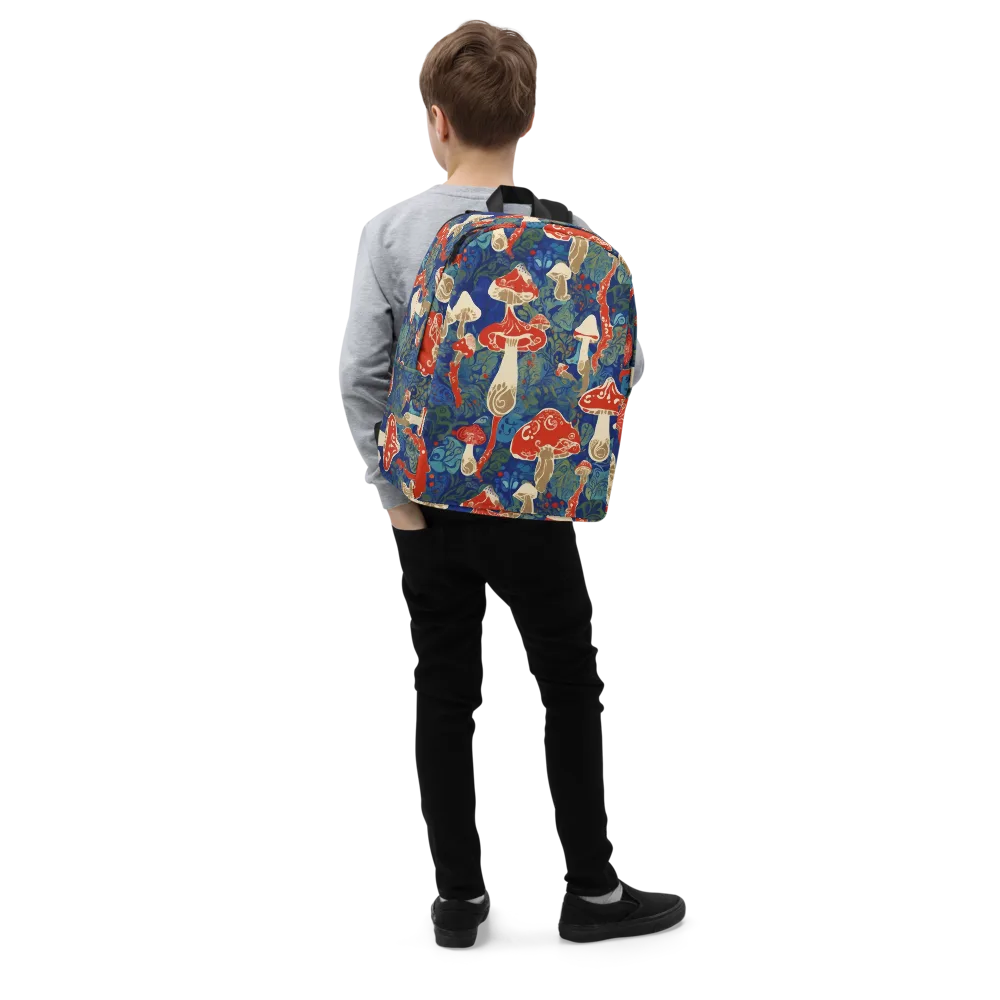 Scarlet Spore Garden on Minimalist Backpack — Right Front