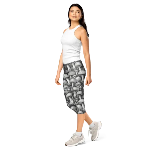 Silvercap Study on a Capri Leggings