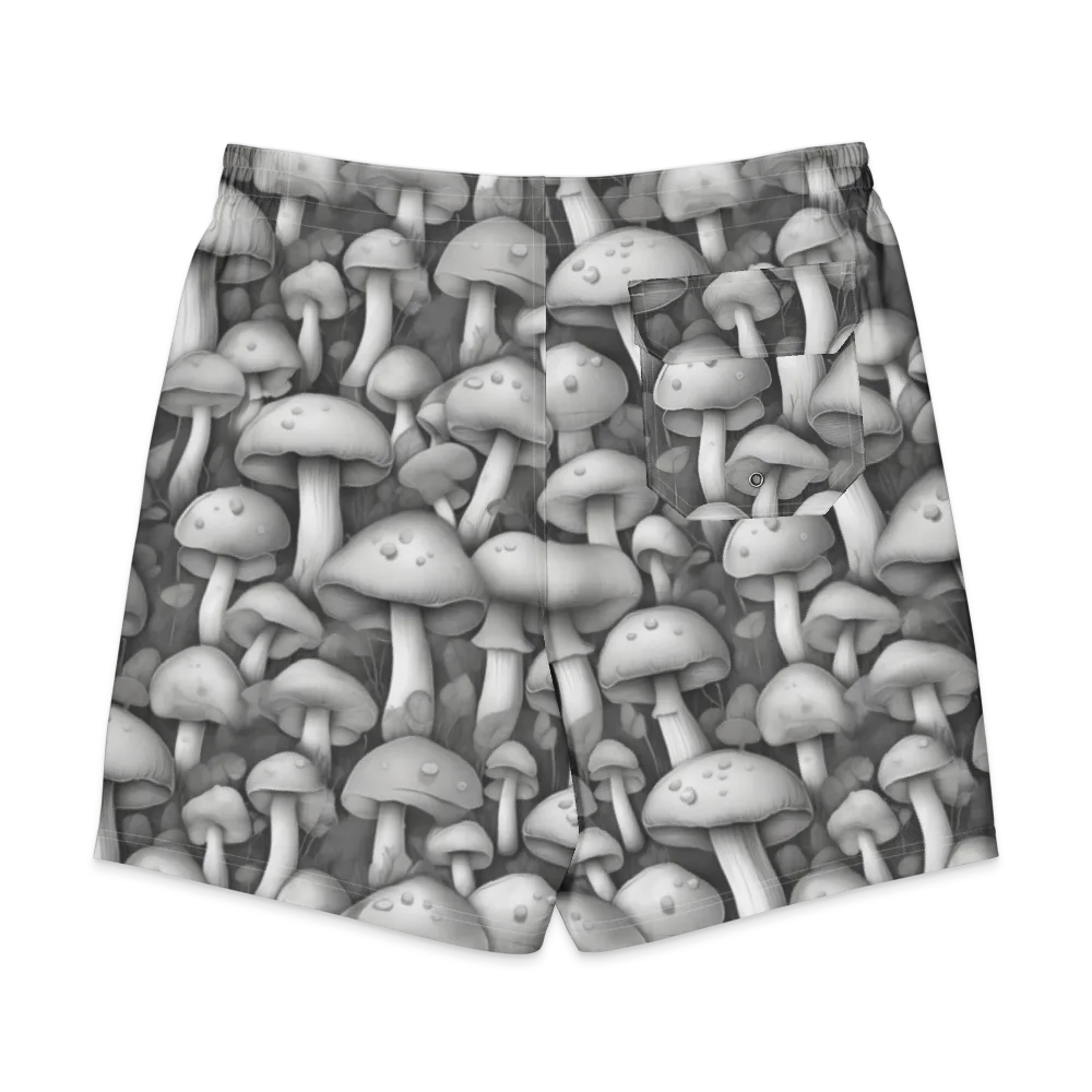 Silvercap Study on Men's Board Shorts — Back