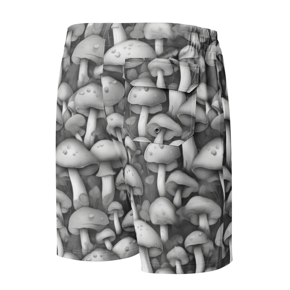 Silvercap Study on Men's Board Shorts — Back