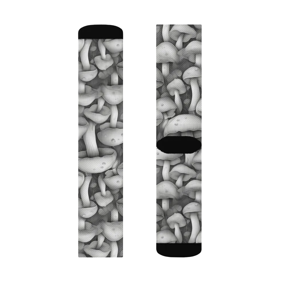 Silvercap Study on Socks — Left Sock