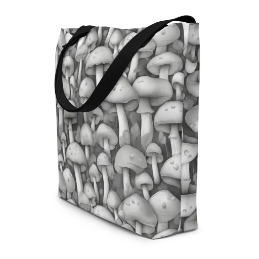 Silvercap Study on a Large Tote Bag W/ Pocket