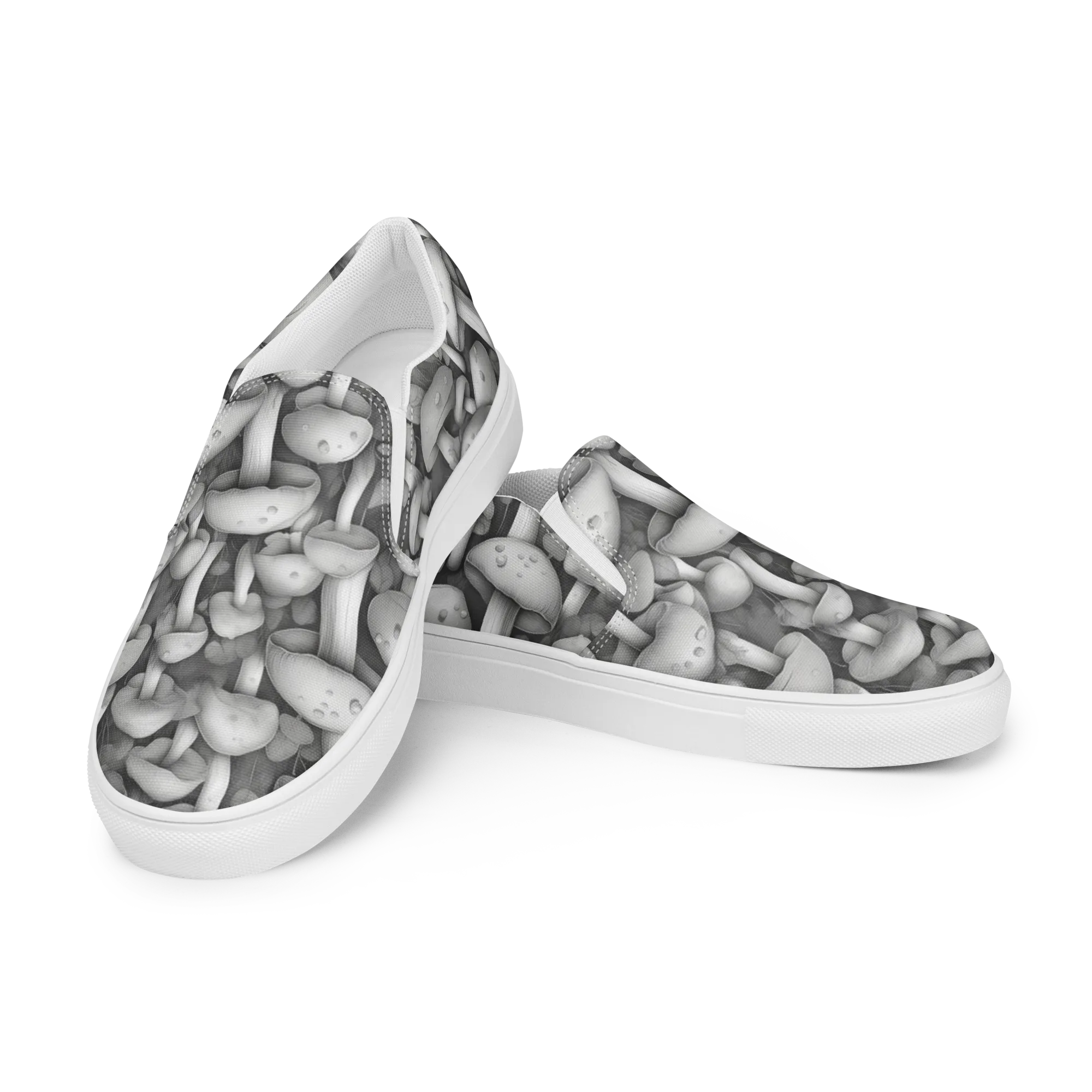 Silvercap Study on Women's Slip-On Canvas Shoes — Left Front