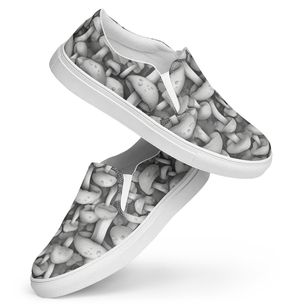 Silvercap Study on Women's Slip-On Canvas Shoes — Front