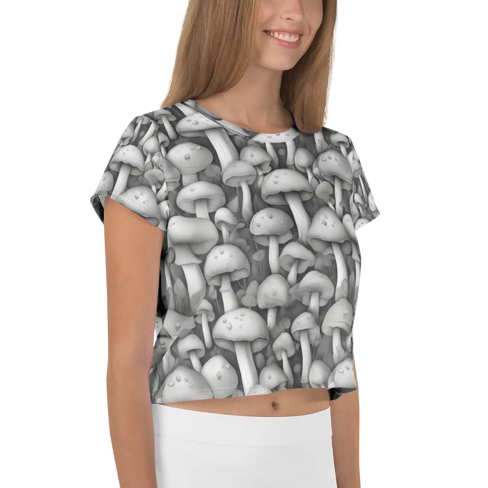 Silvercap Study on Crop Tee — Right