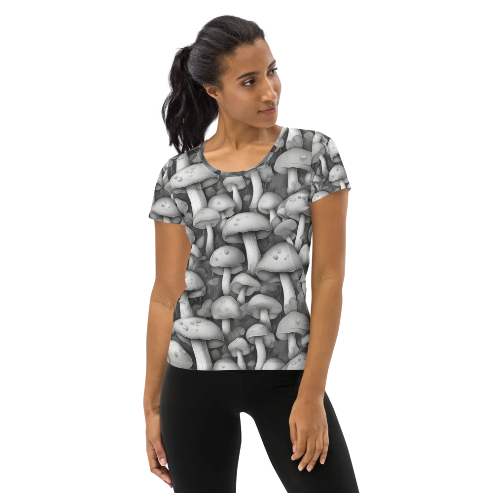 Silvercap Study on Women's Athletic T-Shirt — Front