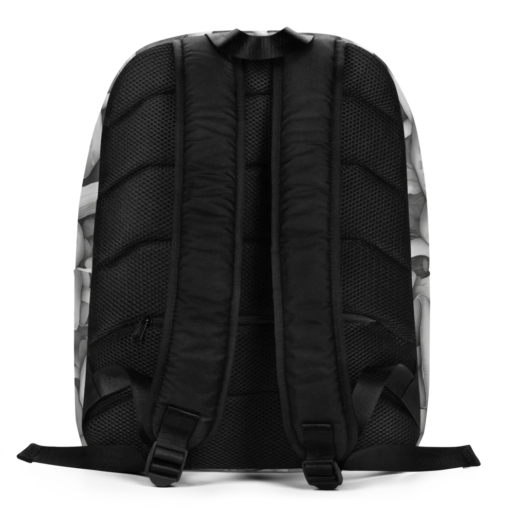 Silvercap Study on Minimalist Backpack — Back