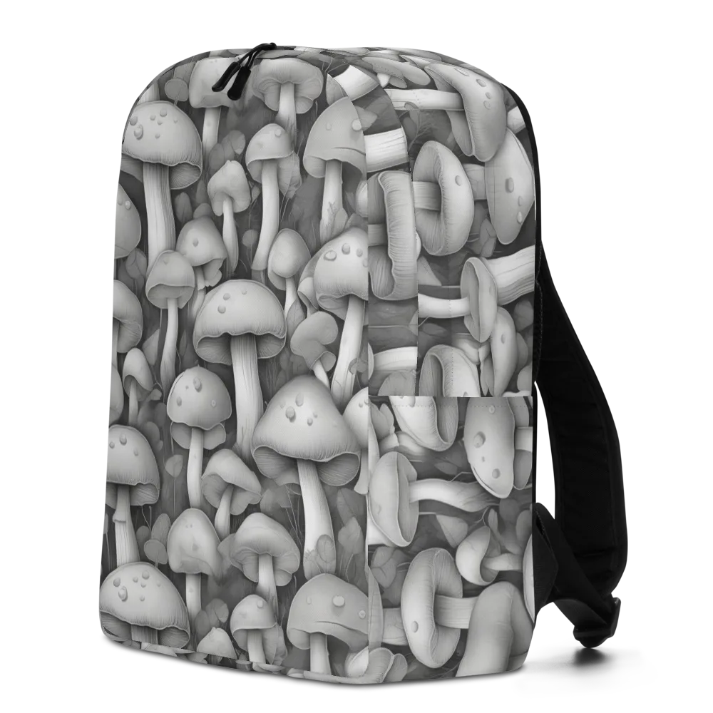 Silvercap Study on Minimalist Backpack — Left