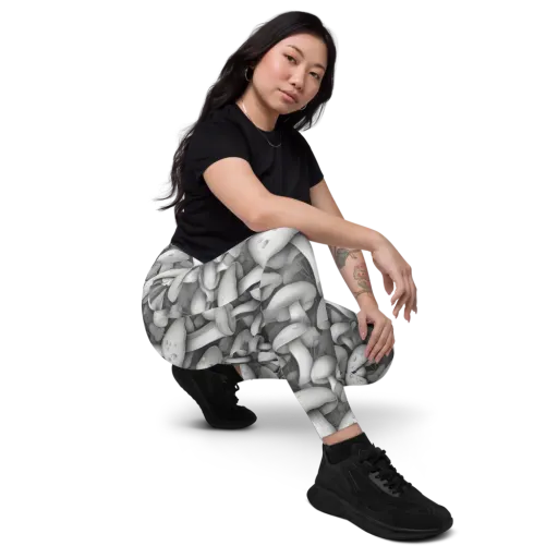 Silvercap Study on a Leggings with Pockets