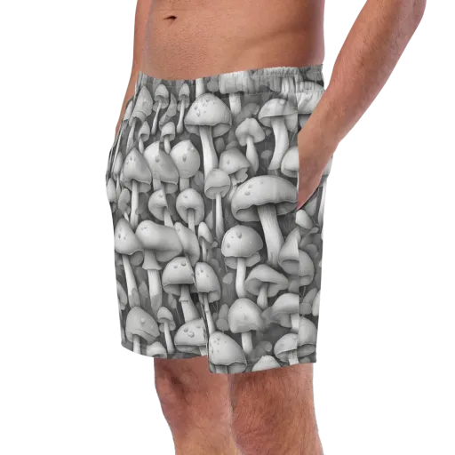Silvercap Study on a Swim Trunks