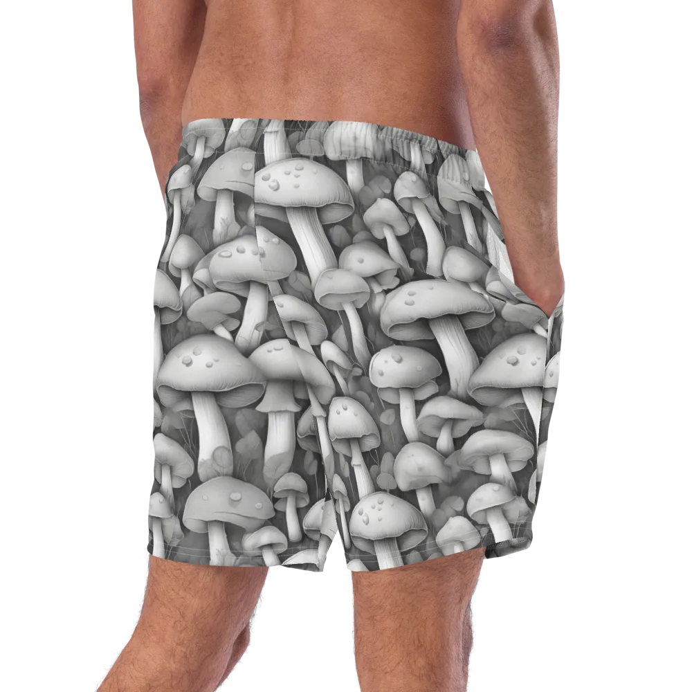 Silvercap Study on Swim Trunks — Right Back