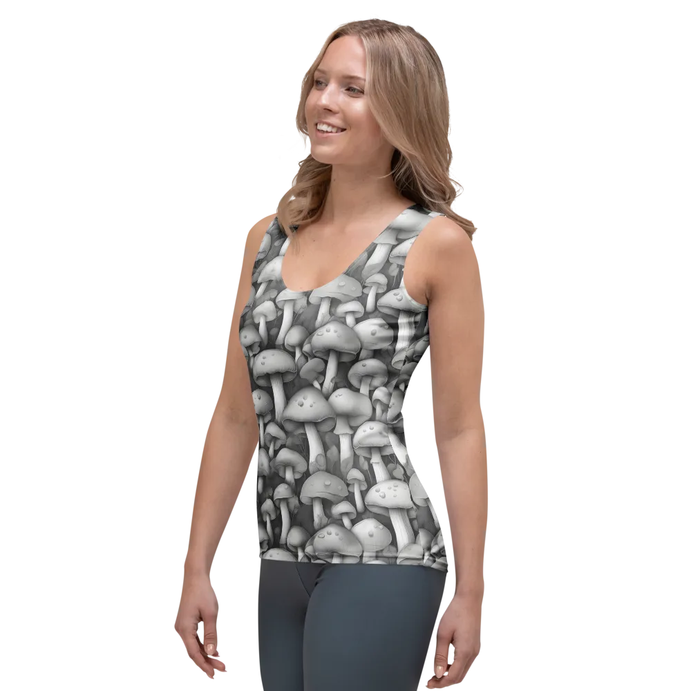 Silvercap Study on Women's Tank Top — Left Front
