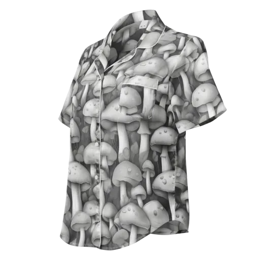 Silvercap Study on a Women's Short Sleeve Pajama Top