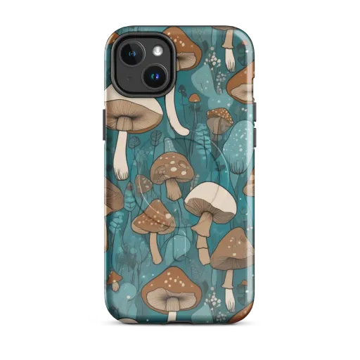Teal Toadstool on a MagSafe Tough Case for iPhone®