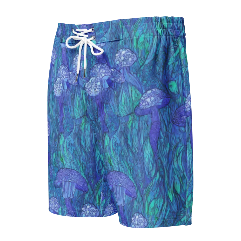 Mooncap Meadow on Men's Board Shorts — Front