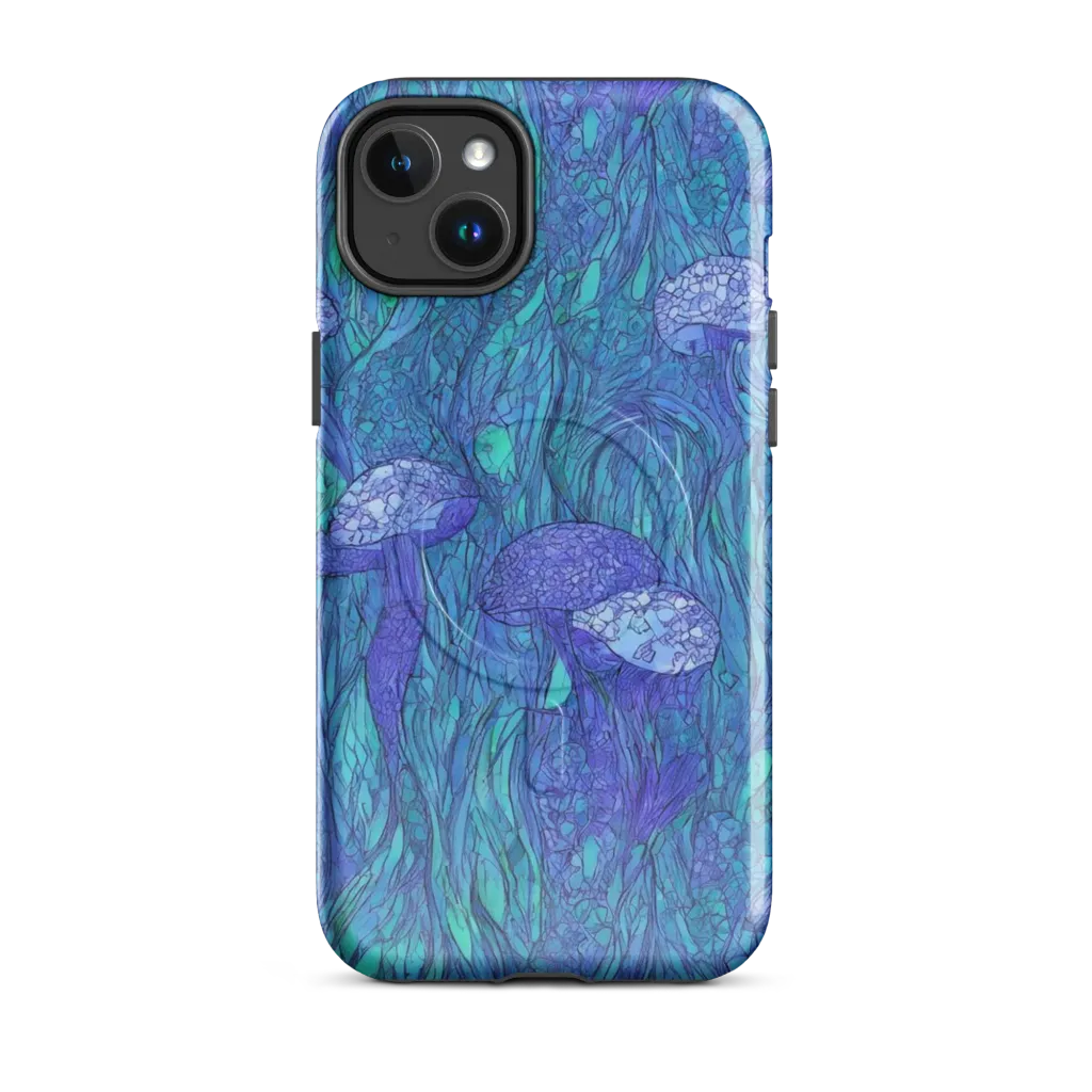 Mooncap Meadow on MagSafe Tough Case for iPhone® — Front