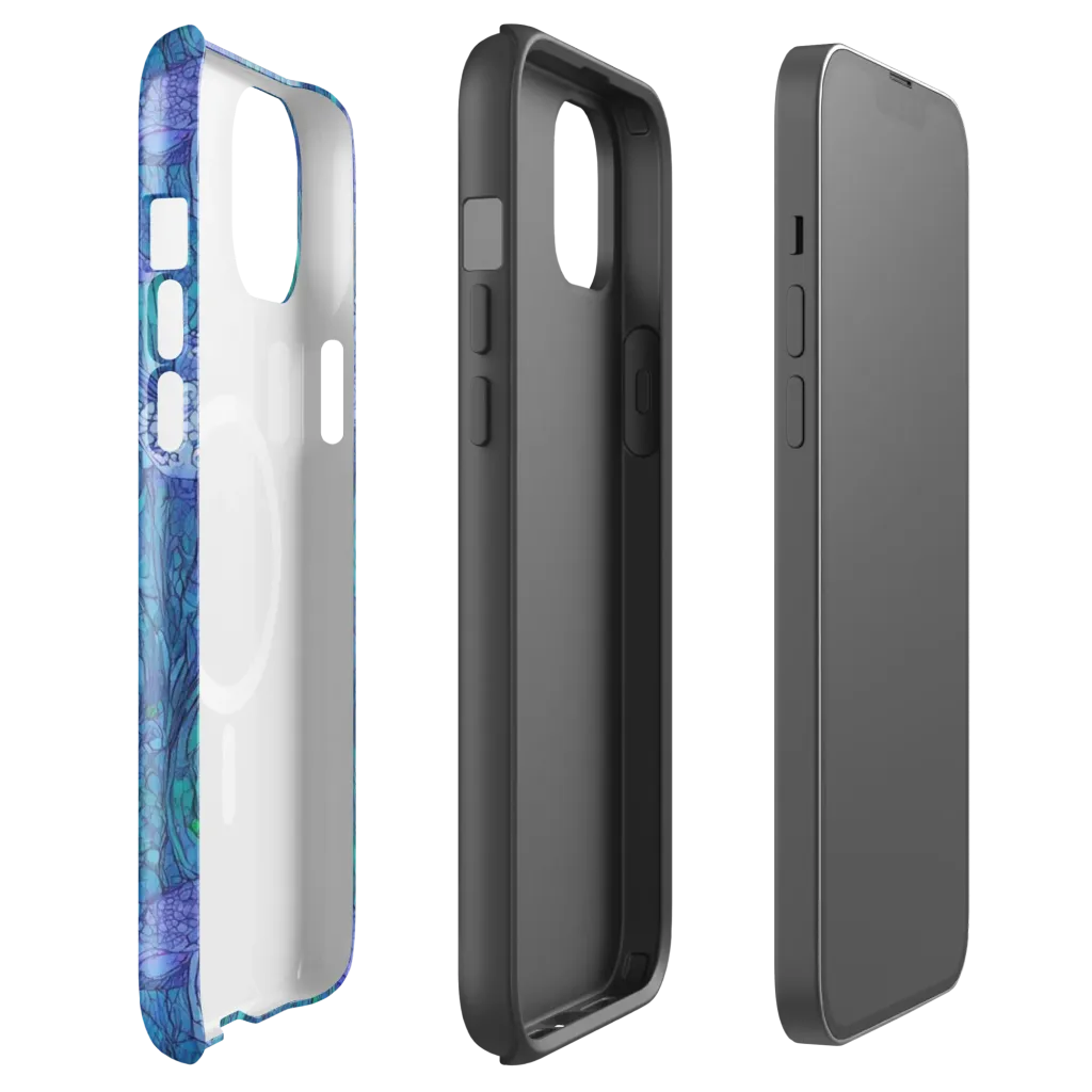Mooncap Meadow on MagSafe Tough Case for iPhone® — Front