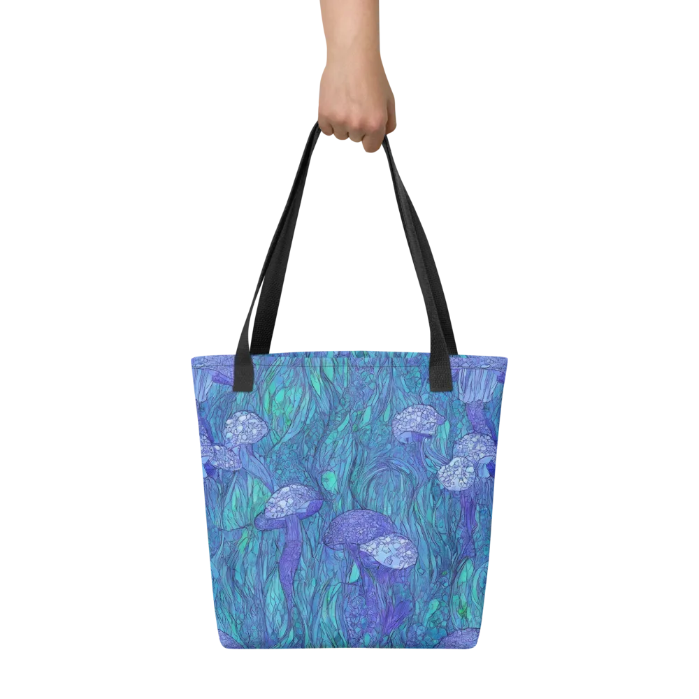 Mooncap Meadow on Tote Bag — Front