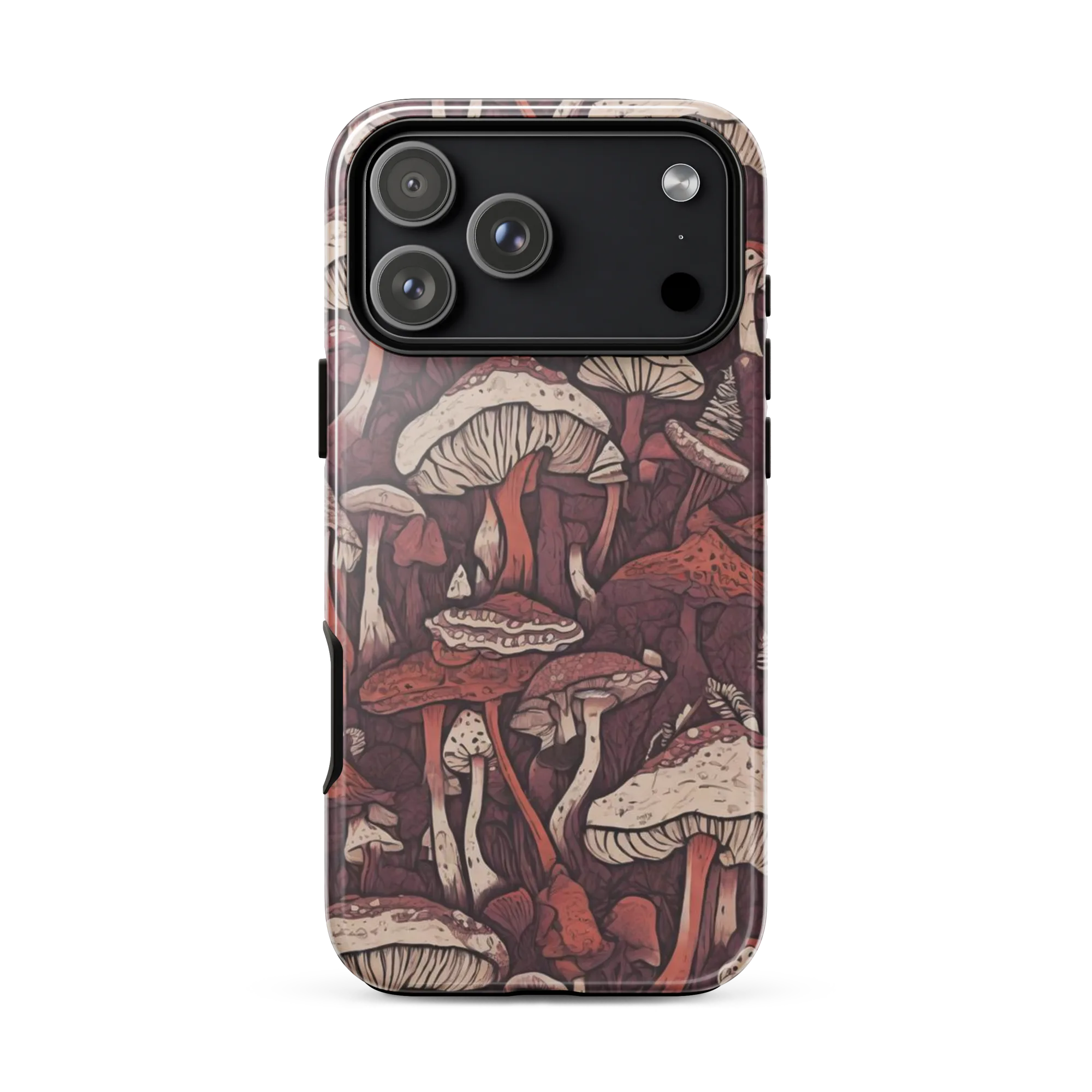 Crimson Mycelium on Tough Case for iPhone® — Front