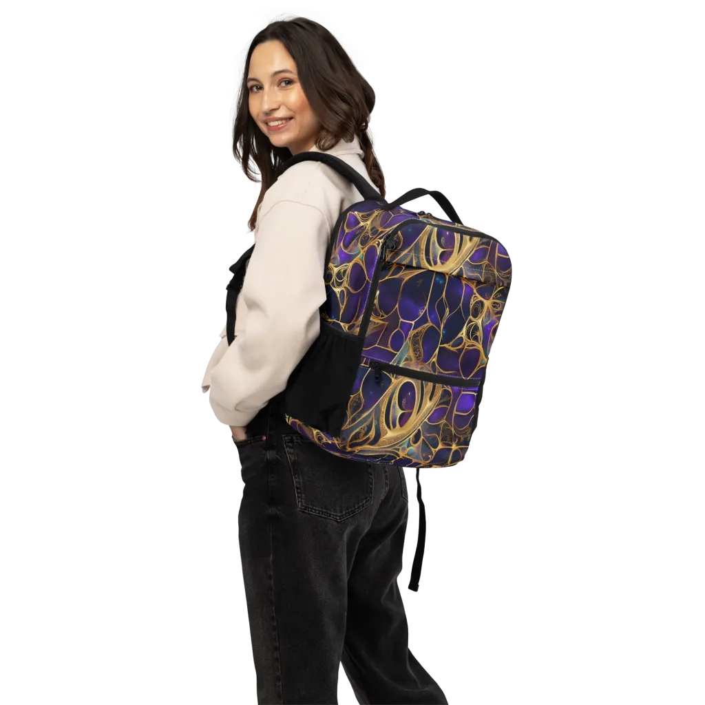 Aurum Nebula on Utility Backpack — Back