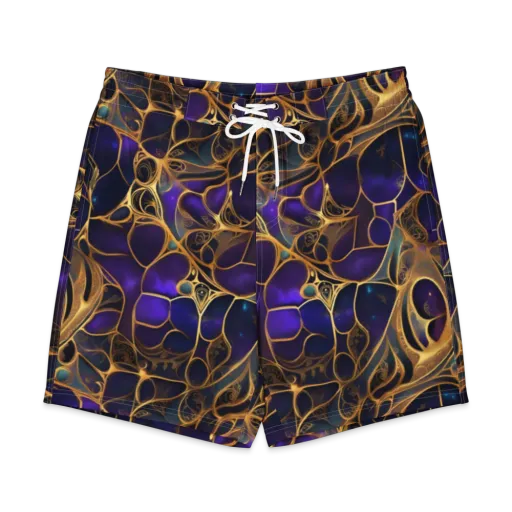Aurum Nebula on a Men's Board Shorts