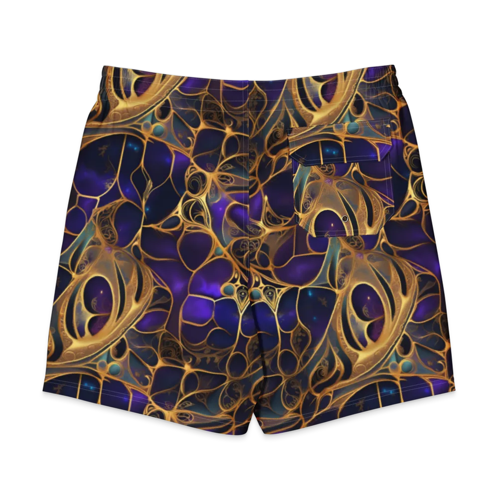Aurum Nebula on Men's Board Shorts — Back