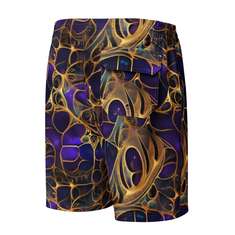 Aurum Nebula on Men's Board Shorts — Back