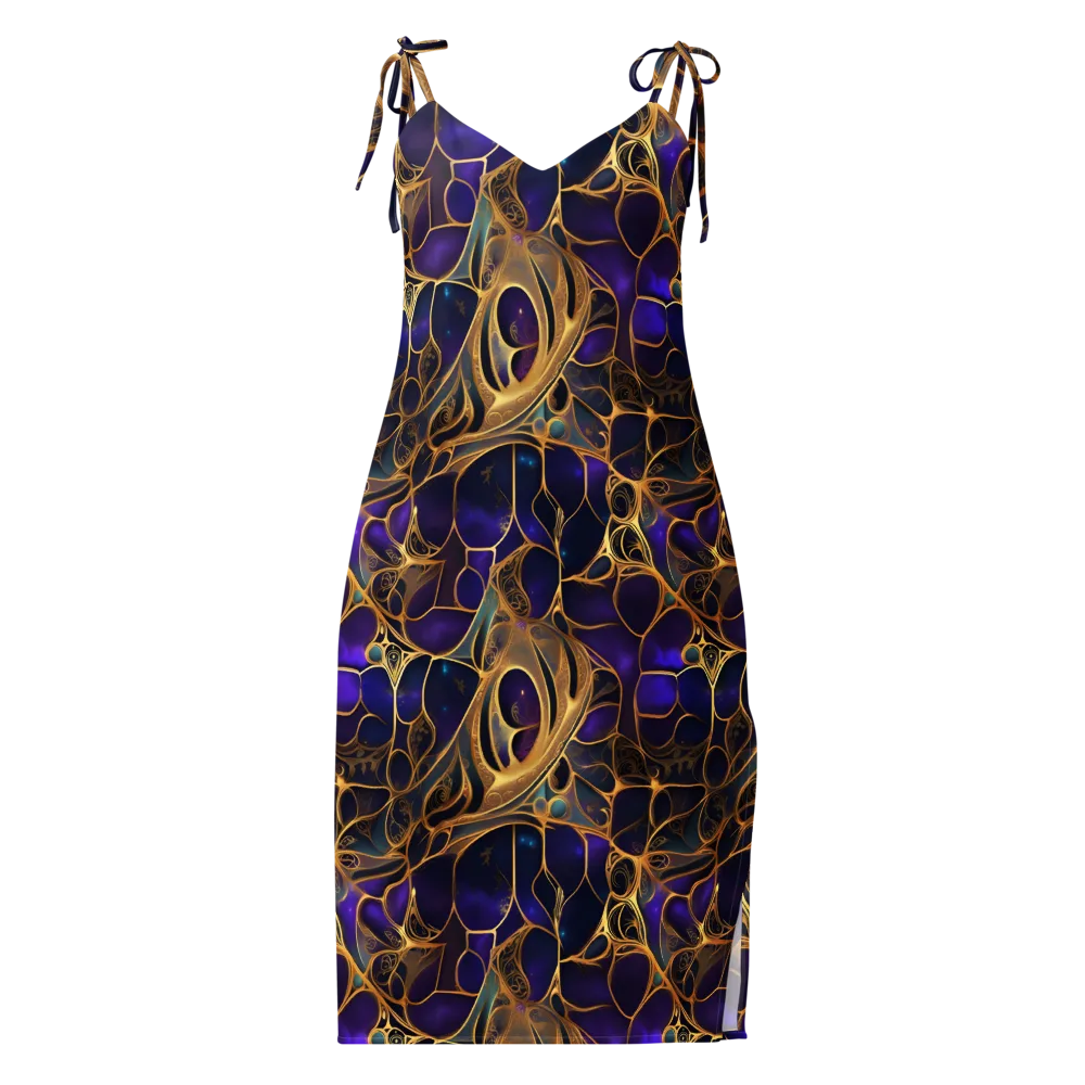 Aurum Nebula on Slip Dress — Front