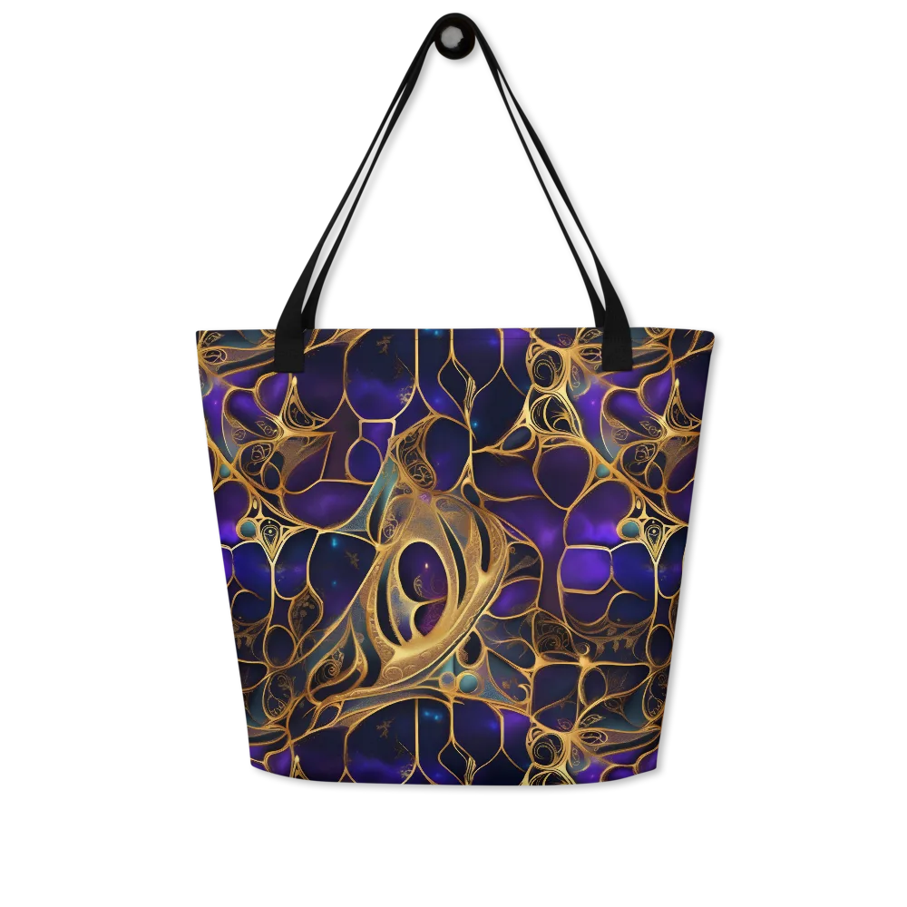 Aurum Nebula on Large Tote Bag W/ Pocket — Front
