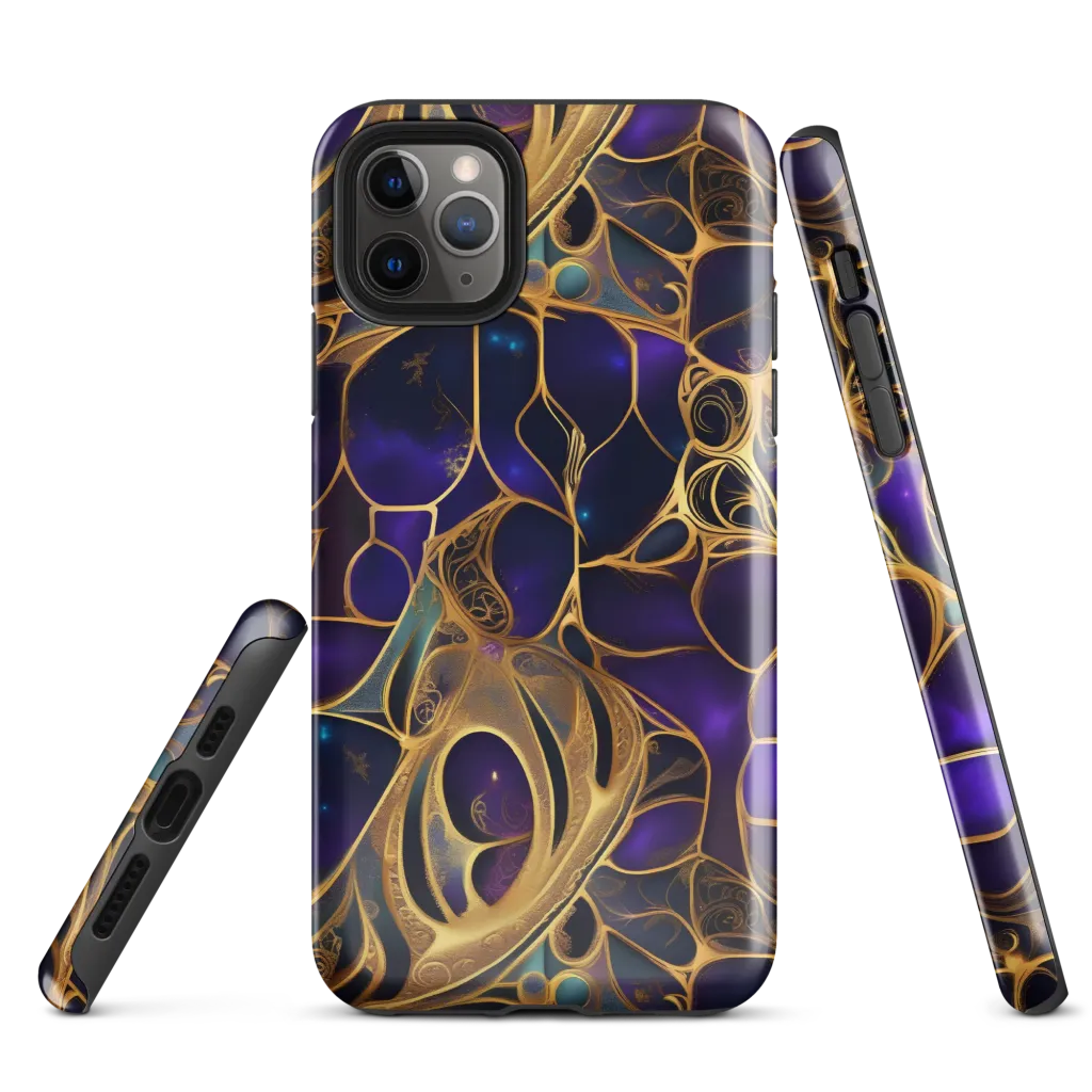 Aurum Nebula on Tough Case for iPhone® — Front