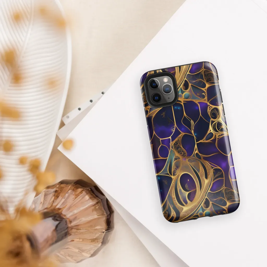 Aurum Nebula on Tough Case for iPhone® — Front