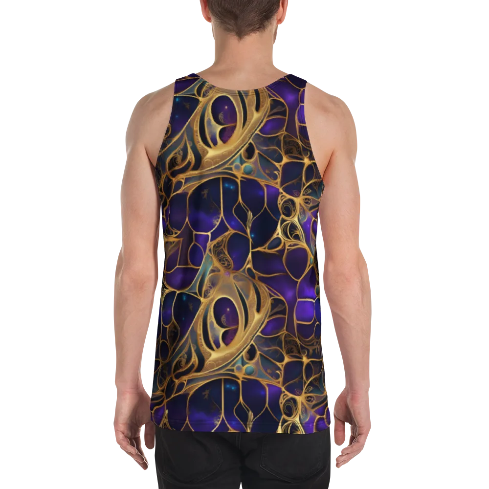Aurum Nebula on Men's Tank Top — Back