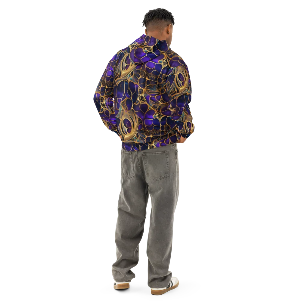 Aurum Nebula on Cotton Hoodie — Back