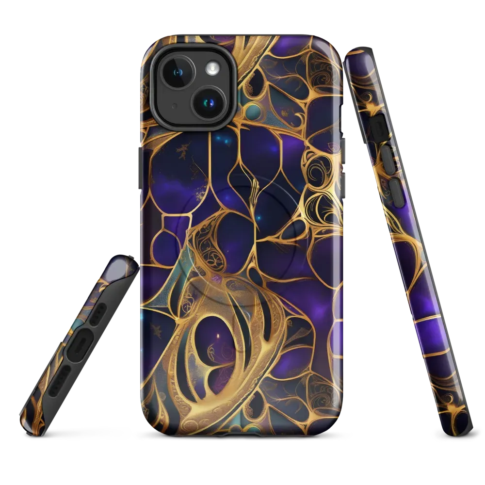 Aurum Nebula on MagSafe Tough Case for iPhone® — Front