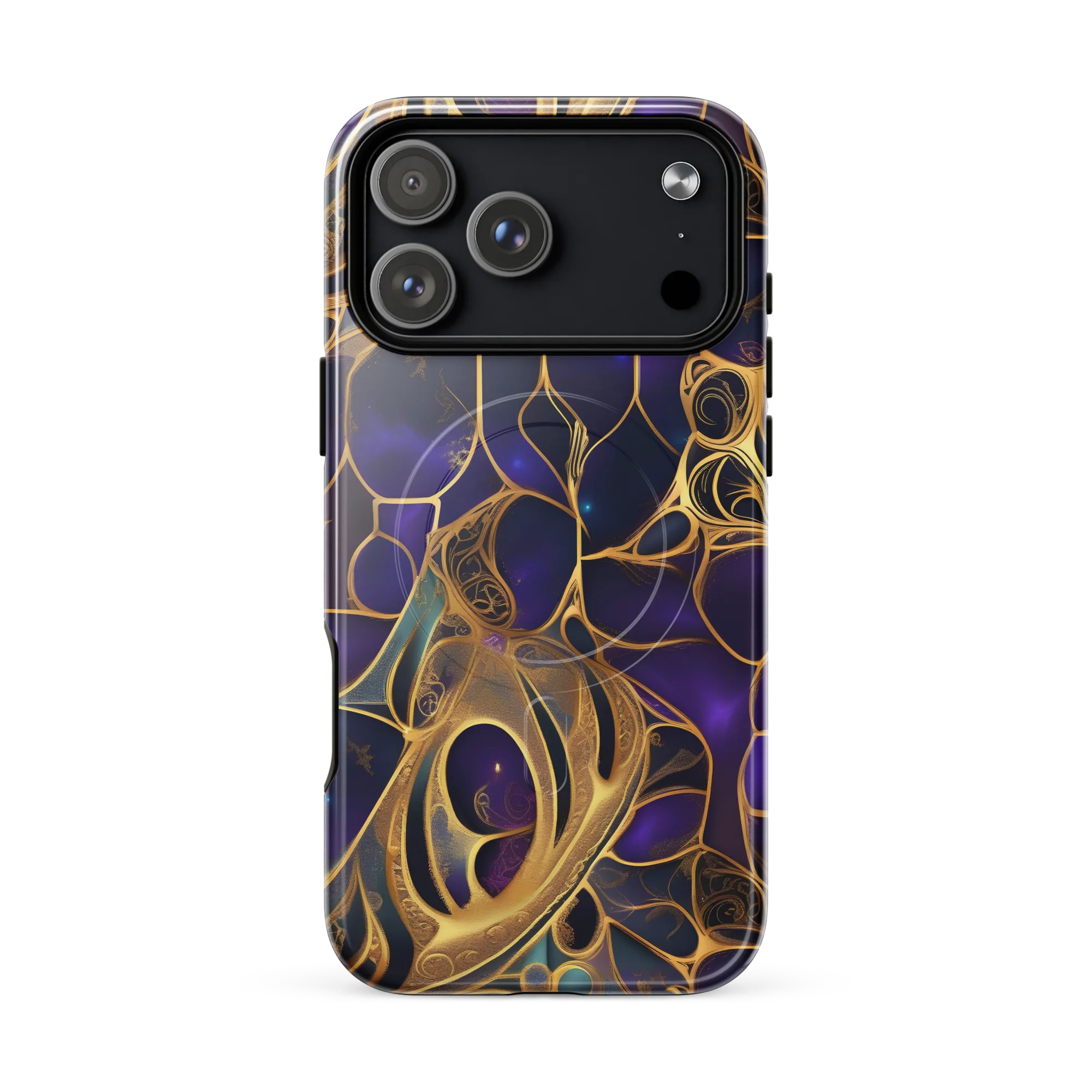 Aurum Nebula on MagSafe Tough Case for iPhone® — Front