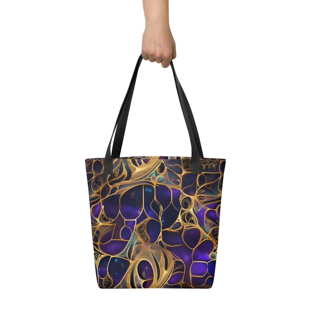 Aurum Nebula on Tote Bag — Front
