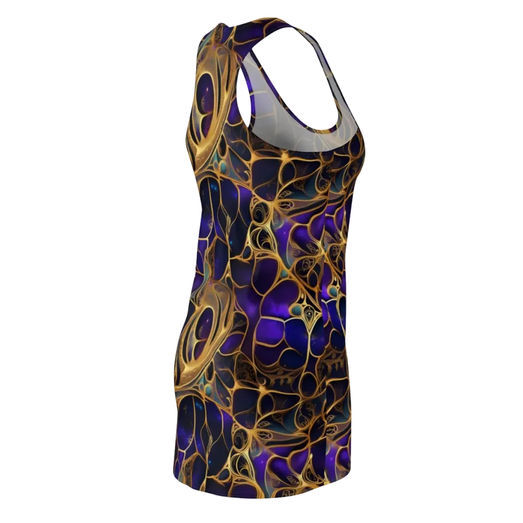 Aurum Nebula on Racerback Dress — Back Side