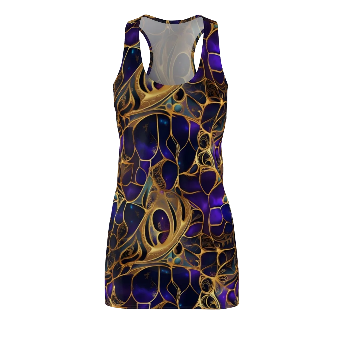 Aurum Nebula on Racerback Dress — Front