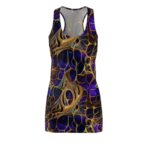 Aurum Nebula on a Racerback Dress